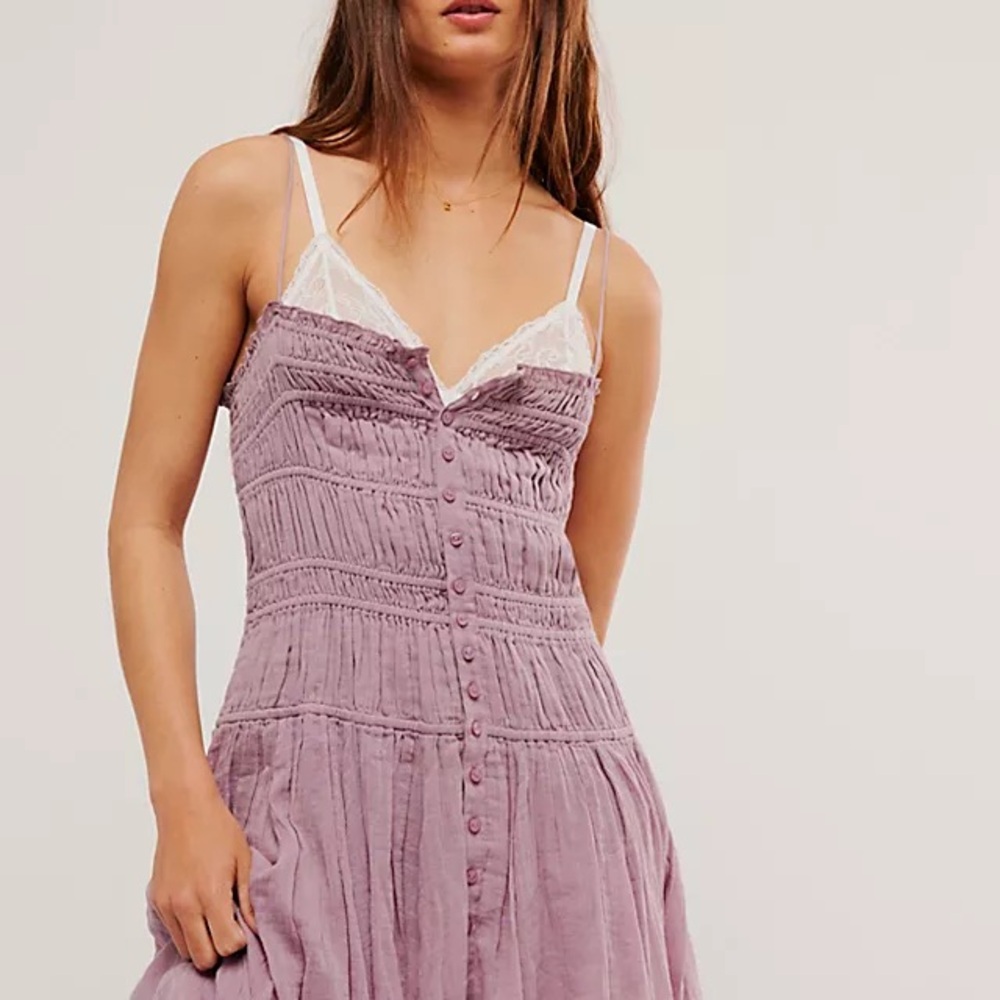 Lilac FP One Lausanne Slip mini dress